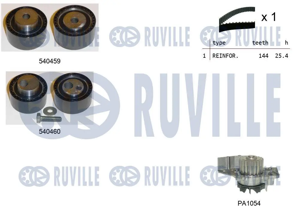 Water Pump & Timing Belt Kit (5502941)