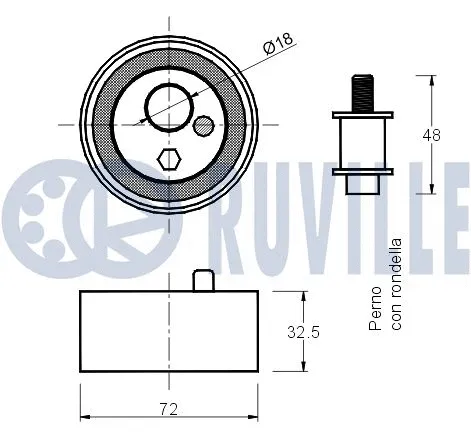 Tensioner Pulley, timing belt