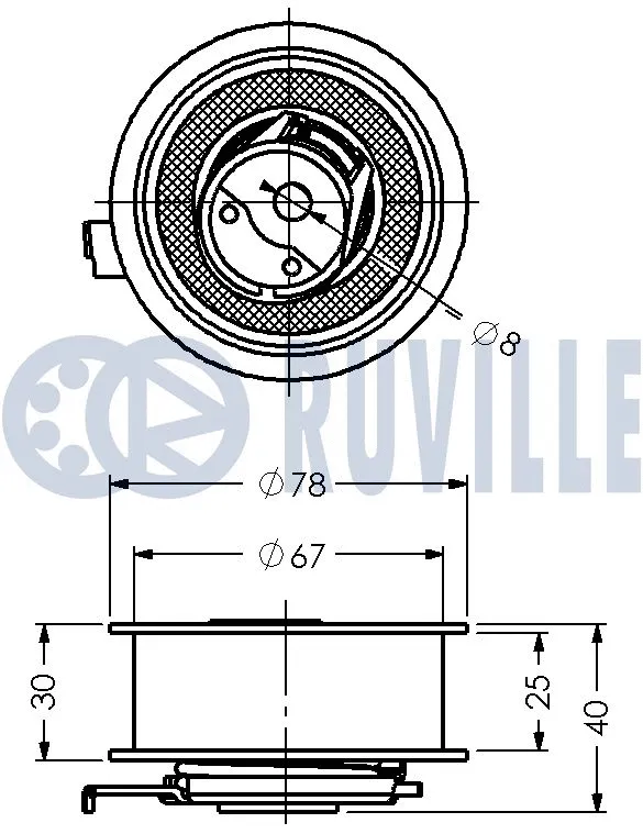 Tensioner Pulley, timing belt