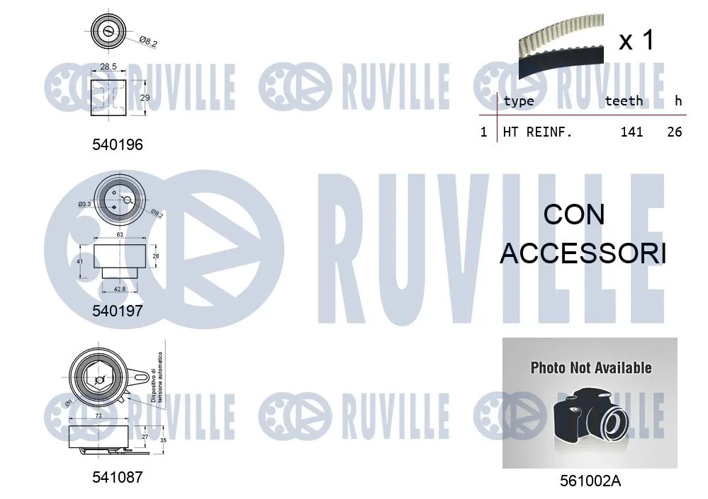 Water Pump & Timing Belt Kit
