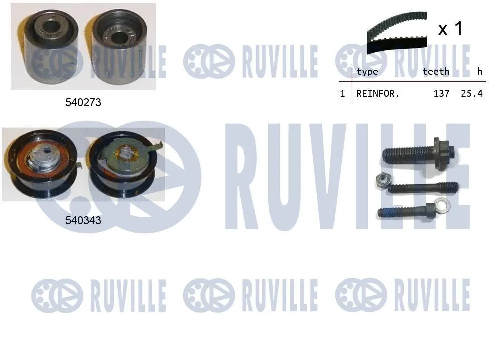 Timing Belt Kit (550017)
