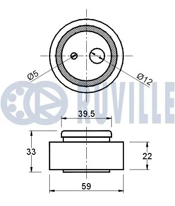 Tensioner Pulley, timing belt