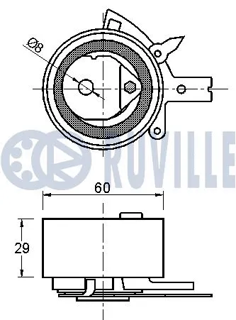 Tensioner Pulley, timing belt