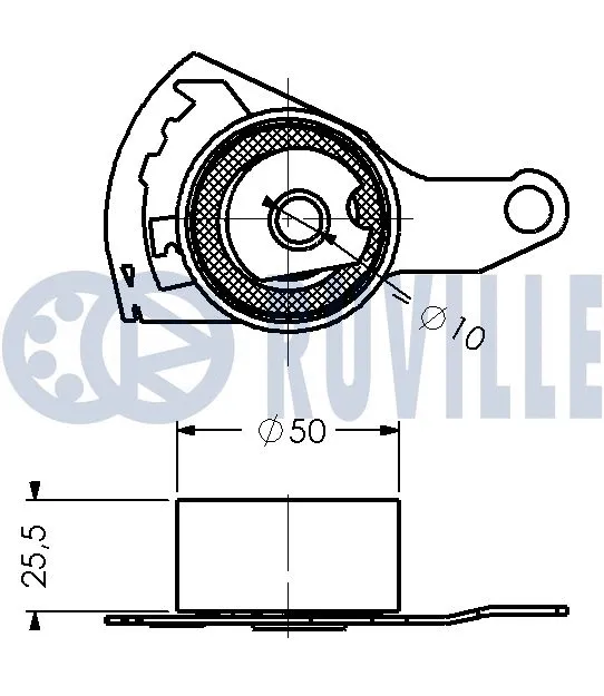Tensioner Pulley, timing belt