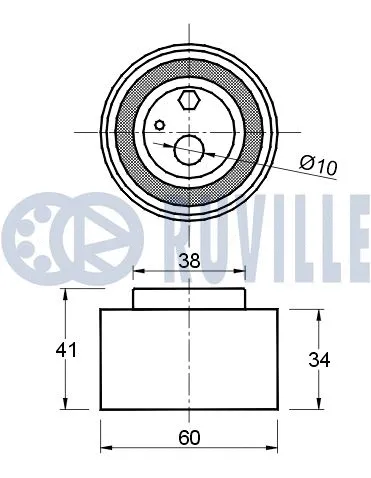 Tensioner Pulley, timing belt