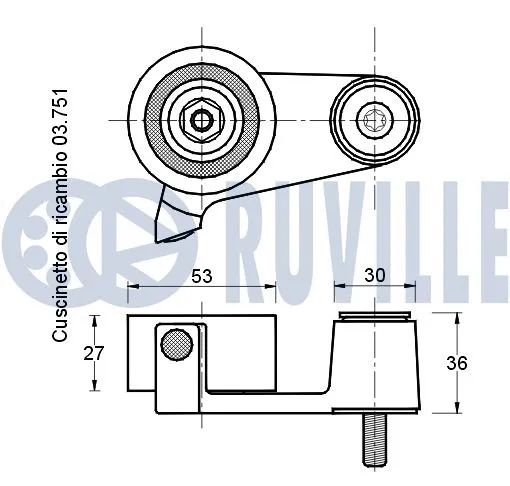 Tensioner Pulley, timing belt
