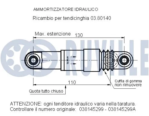 Vibration Damper, V-ribbed belt