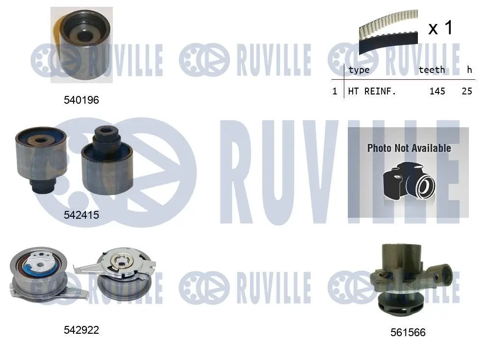 Water Pump & Timing Belt Kit (5505061)