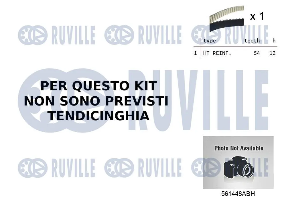 Water Pump & Timing Belt Kit (55B0022)