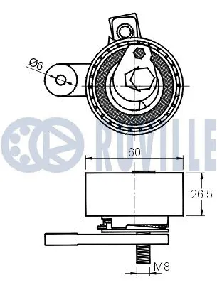 Tensioner Pulley, timing belt