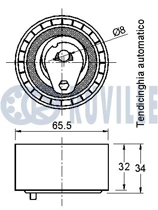 Tensioner Pulley, timing belt
