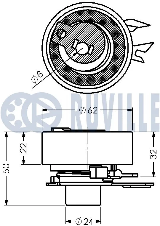 Tensioner Pulley, timing belt