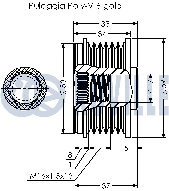 Alternator Freewheel Clutch