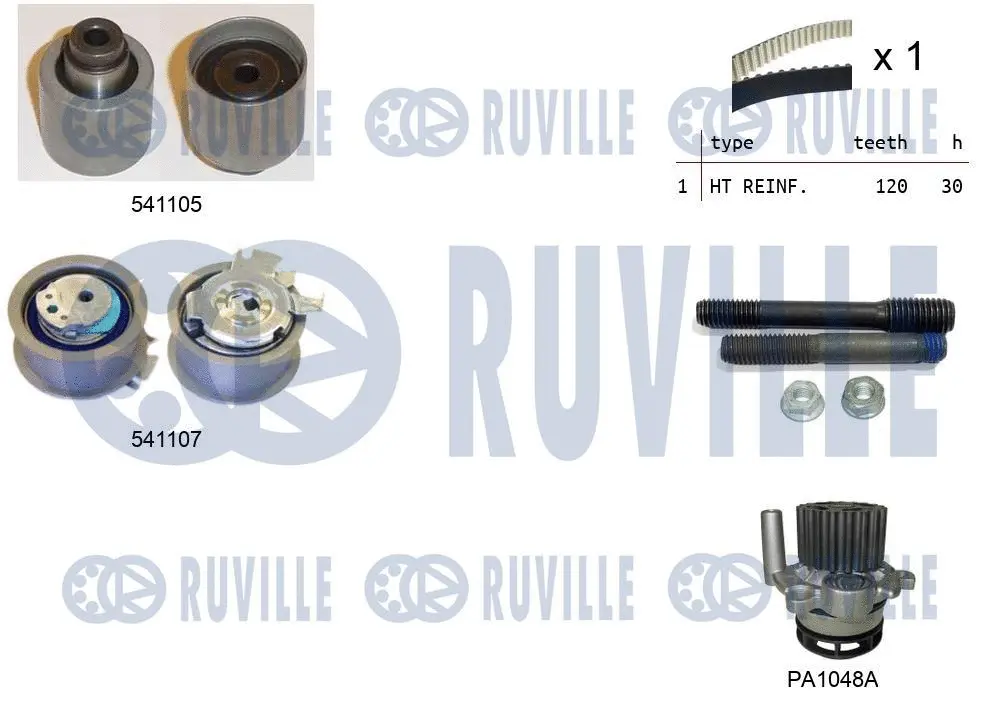 Water Pump & Timing Belt Kit (5500611)