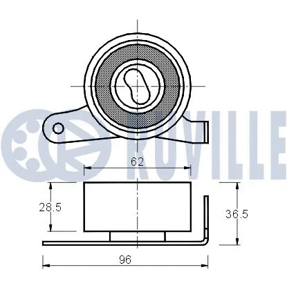 Tensioner Pulley, timing belt