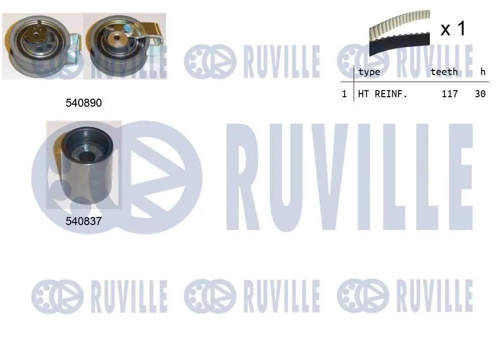 Timing Belt Kit (550342)