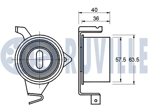 Tensioner Pulley, timing belt