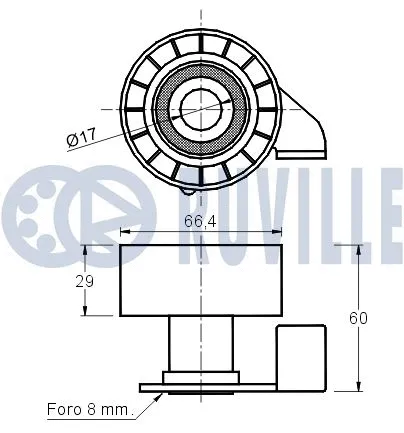 Tensioner Pulley, timing belt