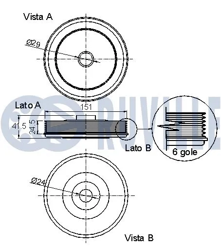 Belt Pulley, crankshaft