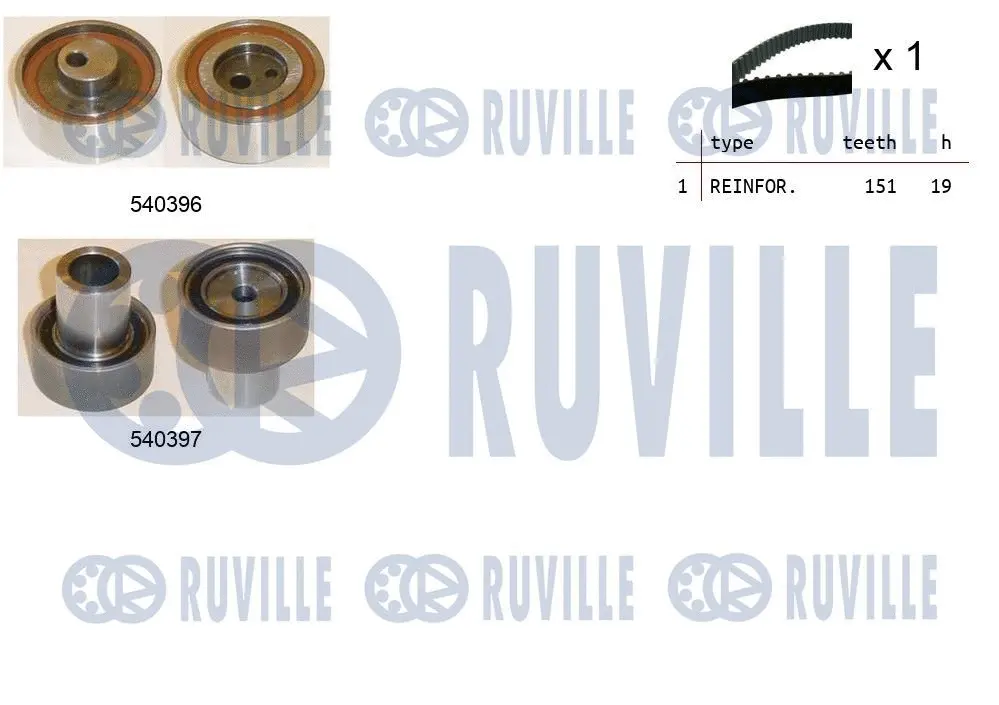 Timing Belt Kit (550490)