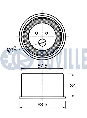Tensioner Pulley, timing belt