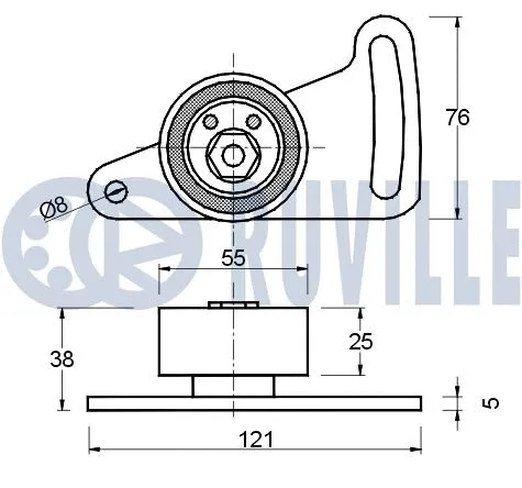 Tensioner Pulley, timing belt