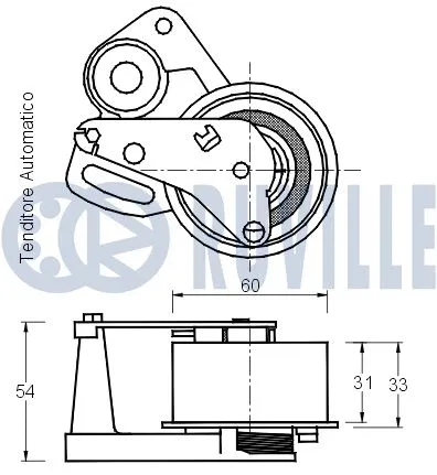 Tensioner Pulley, timing belt