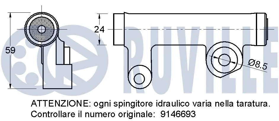 Vibration Damper, timing belt