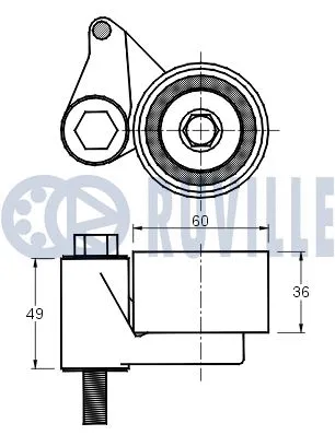 Tensioner Pulley, timing belt