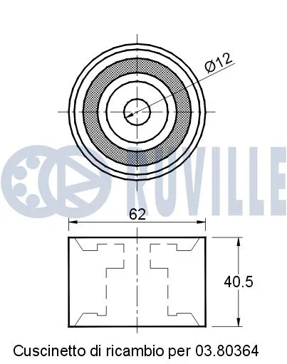 Tensioner Pulley, timing belt