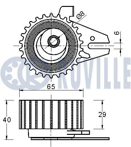 Tensioner Pulley, timing belt