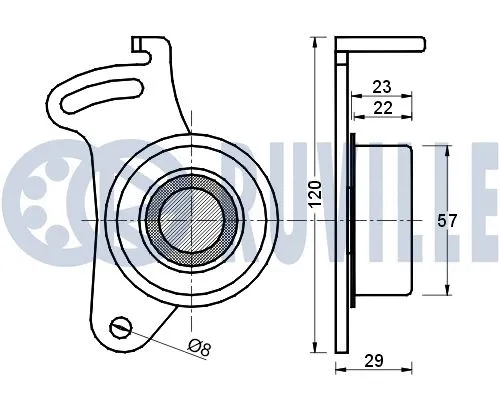 Tensioner Pulley, timing belt