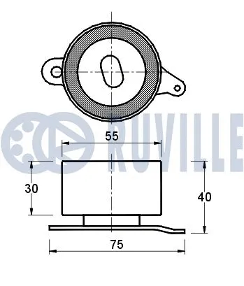 Tensioner Pulley, timing belt