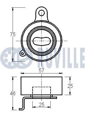 Tensioner Pulley, timing belt