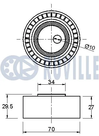 Belt Tensioner, V-ribbed belt