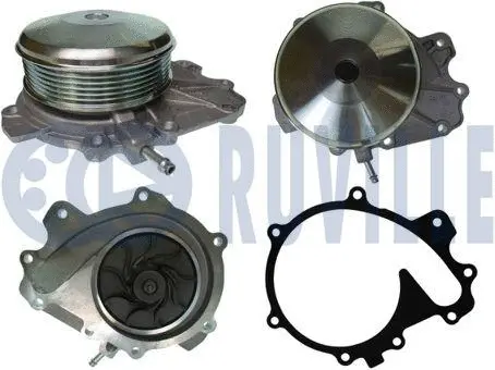 Water Pump, engine cooling (561647)