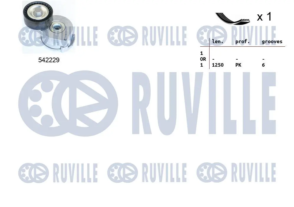 V-Ribbed Belt Set (570193)
