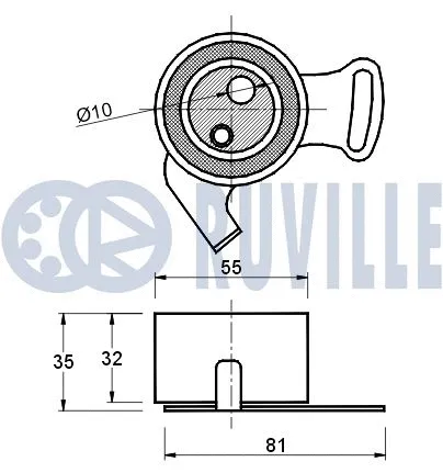 Tensioner Pulley, timing belt