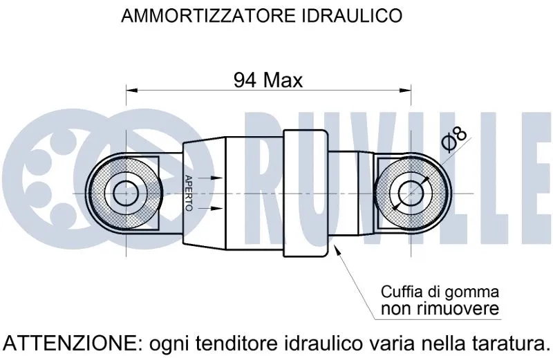 Vibration Damper, V-ribbed belt
