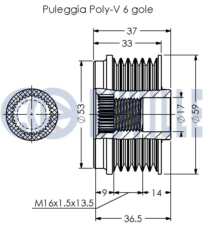 Alternator Freewheel Clutch