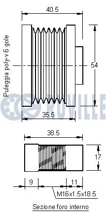 Alternator Freewheel Clutch