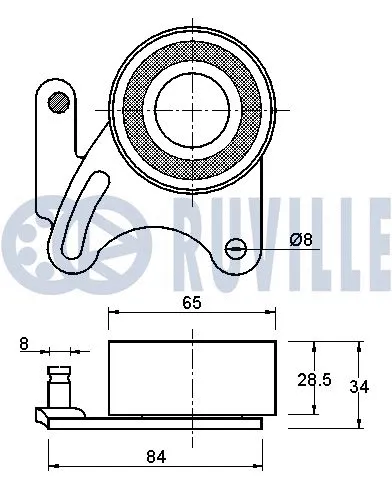 Tensioner Pulley, timing belt