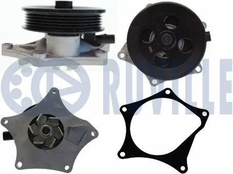Water Pump, engine cooling (561723)