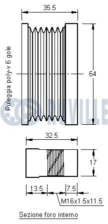 Alternator Freewheel Clutch