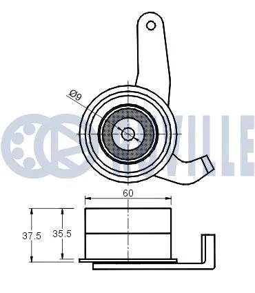 Tensioner Pulley, timing belt
