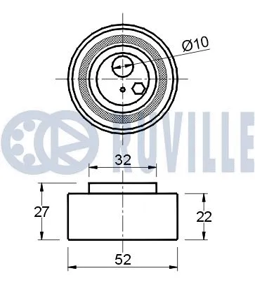 Tensioner Pulley, timing belt