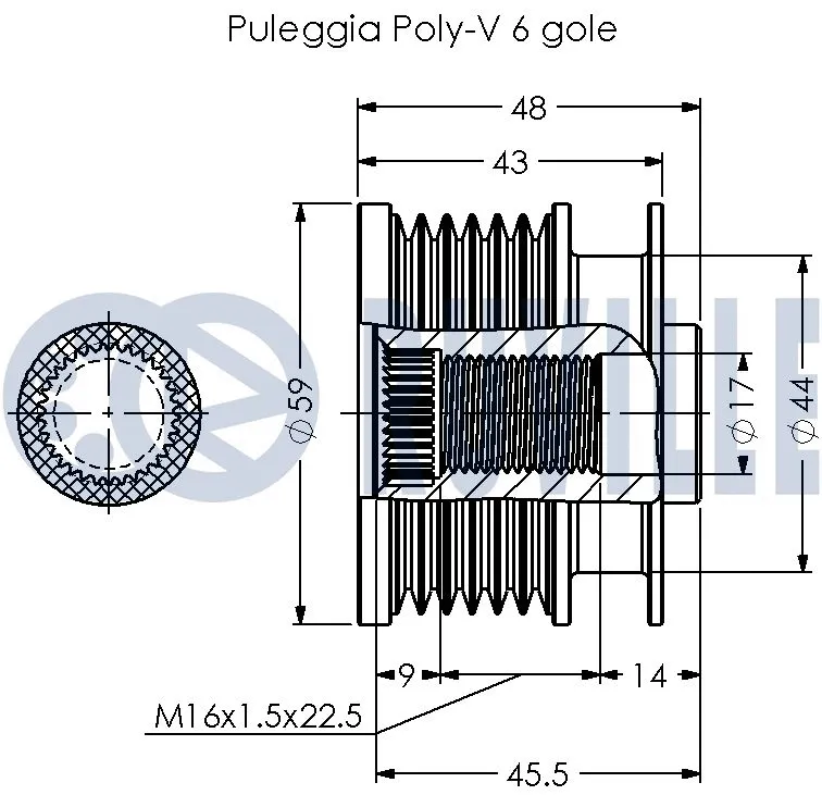 Alternator Freewheel Clutch