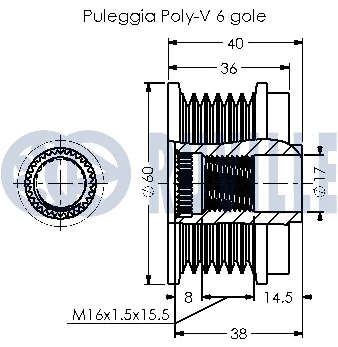 Alternator Freewheel Clutch