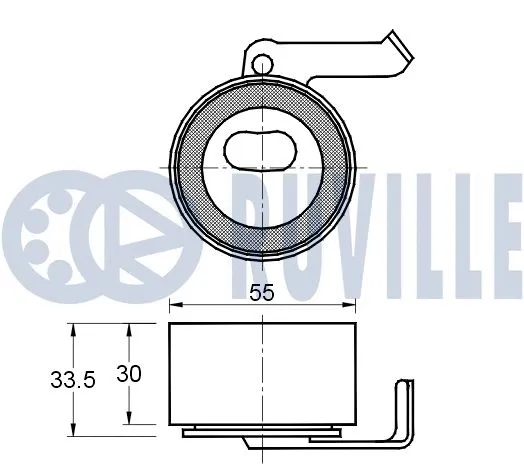 Tensioner Pulley, timing belt
