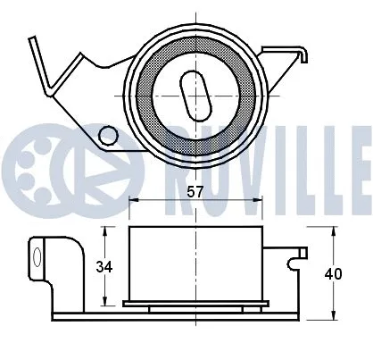 Tensioner Pulley, timing belt